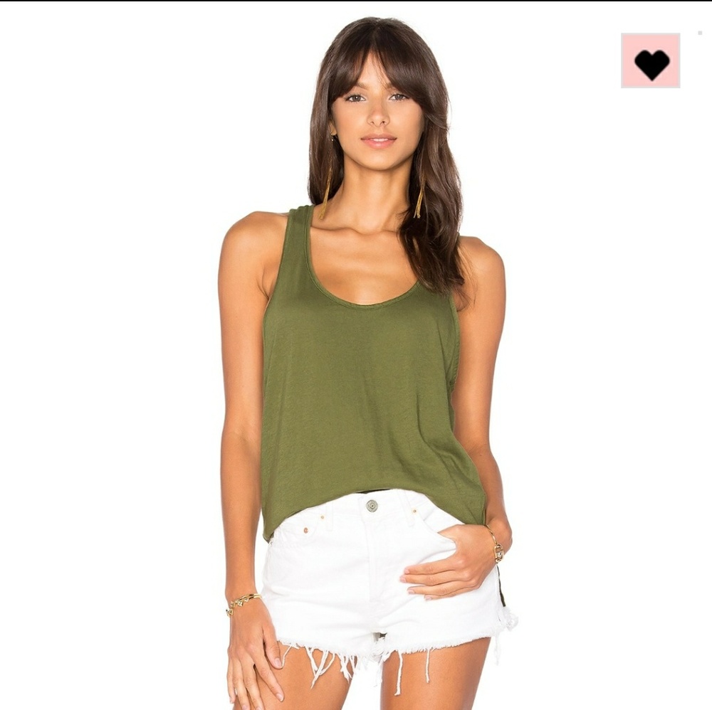 Bobi -  Light Weight Jersey Tank in Combat